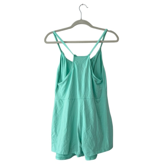 Mint Green Sleeveless Athletic Mini Dress - Picture 2 of 7